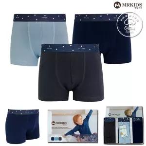 (무료배송) 트윙클 아동팬티 드로즈 주니어 남아 속옷 3매