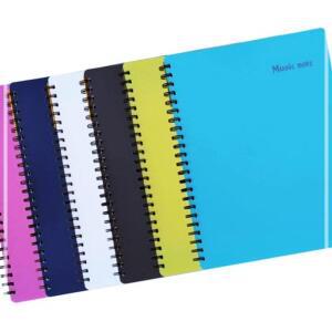 [2개구성] 뮤직노트 B4 20매 검정 학교 교실 학원 관공서 KWB644E0