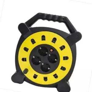 농업용 전기 리드선 30미터 멀티탭 옐로우 케이스커버 전선 (WFK6A4Y)