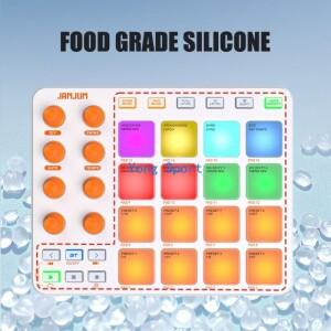 CNDY 휴대용 MIDI 패드 컨트롤러 백라이트 키보드 고감도