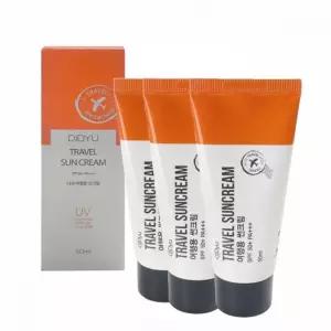 여행용 선크림 50ml x 3개 자외선차단 여행용 휴대용 데일리
