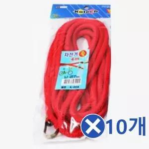 [알티피아]WL 4M 자전거줄x10개-색상랜덤 짐받이끈 짐받이밧줄 짐끈