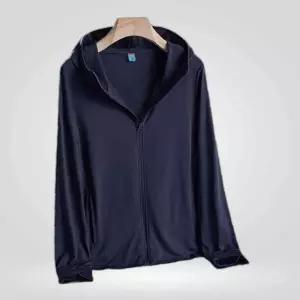 게더릭 남성 자외선차단 후드집업 2XL 네이비 비치웨어 쿨링점퍼 바람막이점퍼