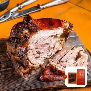 [신세계라이브쇼핑][새담] 독일식 통족발 슈바인학센 700g x 4팩 + 소스2종 (머스타드4,참소스4)