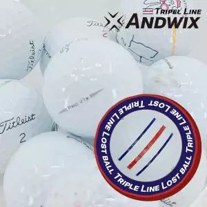 3선 로스트볼 타이틀리스트 PRO V1 V1X 50알