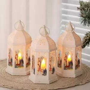 은은한빛과 CNF701Q3 고풍스러운디자인 장식용 화이트 촛불램프