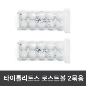 로스트볼 V1,V1X 골프공 화이트 2묶음