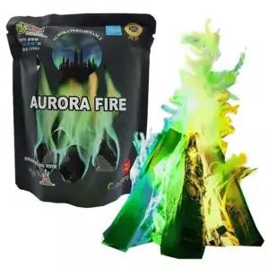 참화이어692 200g 오로라 불멍가루 그린불꽃 파이어