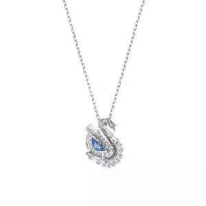 [신세계라이브쇼핑]스와로브스키 5723389 Swan 스완 블루 펜던트 목걸이
