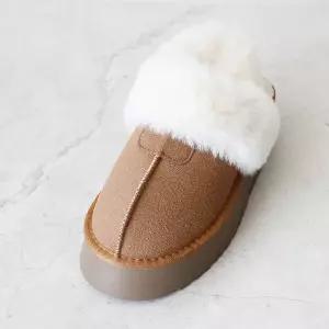 모카번 따뜻하고 편한 미끄럼방지 어그 슬리퍼 5CM BD-AW8080