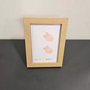 반려동물 키트 강아지 발도장 추억 액자