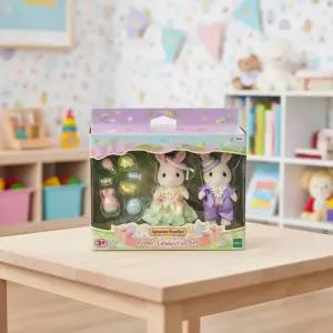 실바니안 패밀리 마가렛 토끼 커플세트 동물 인형 미니어처 피규어 부활절 달걀 사탕찾기