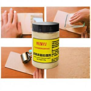 가죽 마감 토코놀 러퍼 버니셔 검 수공예 CMC 투명 및  처리제 이탈리아  에지 코트 페인트