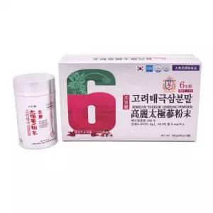 [도매] 6년근 고려태극삼분말 100%(300g) / 쇼핑백포함 설선물