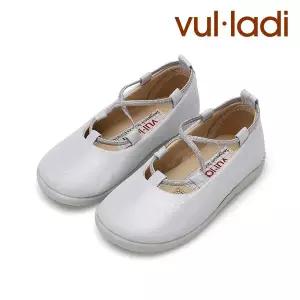 [트래드후스](센텀시티점)[VULLADI] 불라디 8112 발레리나 스트링 플랫슈즈 실버 여아구두 키즈플랫슈즈