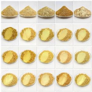 골드 호일 파우더 슈퍼 플래시 999 페인트 스크린 프린팅 커플 컬러링 프로세스 장식