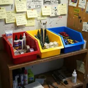 [아트박스]/보노하우스 워크박스 부품정리함 3P 공구함 부품상자 수납