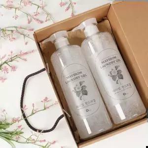 천연비누 여자생각 아기세제 선물세트