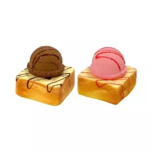 허니브레드 빵모양 손으로만지작 말랑이 스퀴시