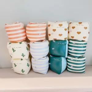 성인 스트라이프 암튜브 감성 어깨 구명조끼 바캉스