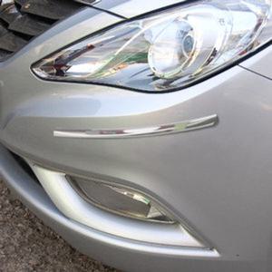 컴팩트 크롬범퍼가드 차량용 크롬 몰딩 범퍼보호 충격완화