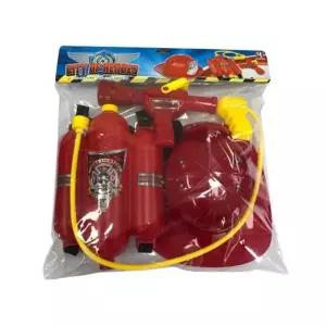 어린이 소방관 배낭 펌프 물총 물놀이 워터건 장난감 (WF1742D)