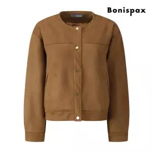 [롯데백화점]보니스팍스 클래식 버튼업 스웨이드 자켓 XP9JK011M0