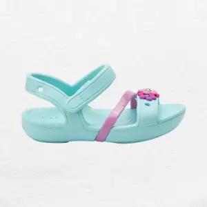 [크록스]아동 샌달/ 205530-4O9/ Kids Crocs Lina Charm Sandal Ice Blue