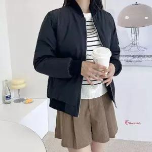 커플 항공 여자 기본 점퍼 패딩ssu757