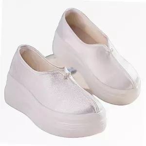 웨딩 한복신발 개량 결혼 구두 통굽 혼주화 공연 신발 전통 웨딩화 키높이 선물 꽃신