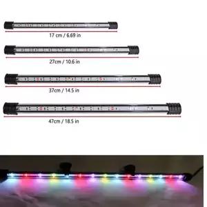 메탈라이트 어항조명 수초용 방수 LED 수족관 조명 17-47cm 멀티 컬러 무드 램프 USB 어항 장식 식물 성장