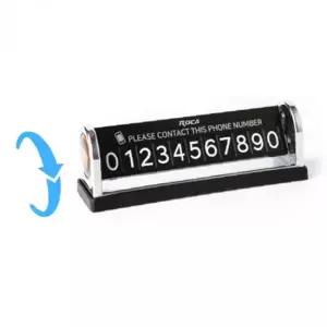 차량 주차 알림판 번호판 투넘버 주차번호판