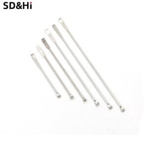 304 스테인레스 스틸 마이크로 의학 스푼 주걱 스크레이퍼 실험실 장비 10cm-22cm 6 가지 스타일