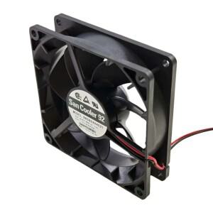 산요 9A0924H4021 92x92x25mm 24V 0.1A 냉각 팬 인버터 전원 공급 장치 오디오 앰프용 저소음 33dBA 51.2CF