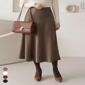 [모리스커밍홈]데일리 새틴 머메이드 롱스커트_M2512SK113D