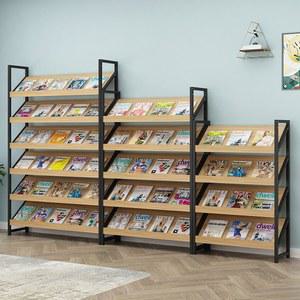 꽂이 대형 전시대 손뜨개질 북타워 잡지꽃이 서재 책꽂이 진열장 9090 4단 CSS