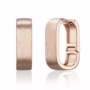 [가이거] 모던 매트 스퀘어 원터치 귀걸이 GISVEE167 (SILVER925 PIN)