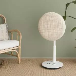 고품질 모던코지 선풍기 커버 헤드 머리 보관 덮개 아이보리 (WFKDZAI)