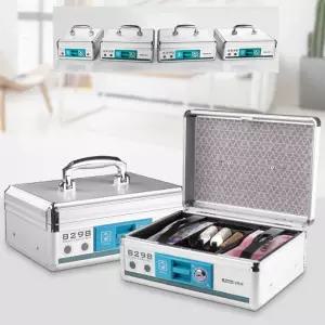 키밍 핸들 돈통 미니 보관케이스 귀중품수납 보물상자다용도 출납기 현금함 열쇠 철재 카운터 금전함 사물