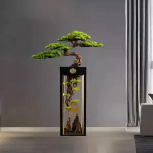 인조 소나무 현관 분재 식당