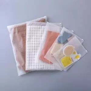 ( )미니 10x15cm 수납 파우치 비닐 반투명지퍼백 봉투