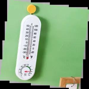 아날로그온습도계 정밀 측정 실내외 화분 공기 질 상태 확인용 인테리어 소품