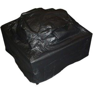 파이어 센스 파티오 히터용 야외 사각형 소방관 비닐 커버 헤비 듀티 10 게이지 펠트 안감 방수 및 내후성 원단 타이 - 38 u201D x 정사각형