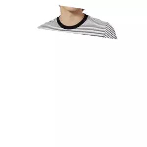 게스 여성 미니로고 스트라이프 반팔티_YN2K9468 2728363 235704