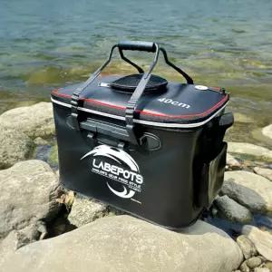 EVA 방수 살림통 대형 원터치 낚시가방 블랙