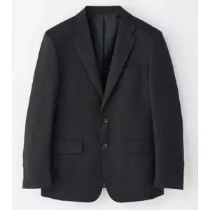 [하프클럽/에스티코]투톤 울혼방 소프트 터치 수트 자켓 차그레이 SSJWA51CSC