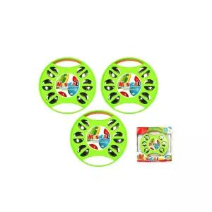 어린이집 탬버린 음률영역 교구 3개 청각발달 아기 유아악기 흔드는장난감