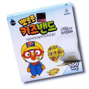 주사용 일회용 사무실 키즈밴드 관공서 학교 100개입 롤밴드 뽀로로 H08WB4386C