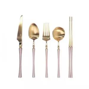 벨르 테이블 식기 (핑크골드) 한식수저 스프스푼 양식 숟가락 테이블커트러리 양식수저 테이블스푼