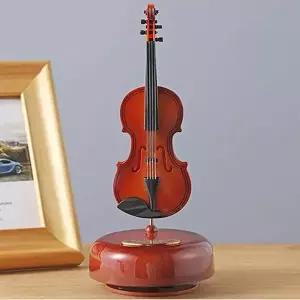 레트로 DPK734M1 바이올린 뮤직박스 멜로디 음악재생 오르골